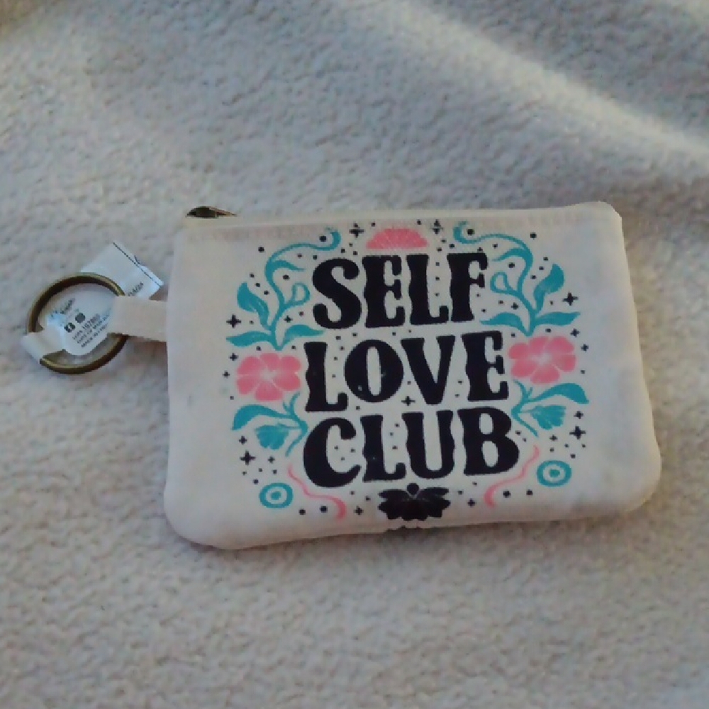 Self Love Club Pouch with Keyring